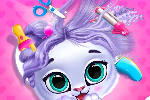Pets Grooming Bubble Party
